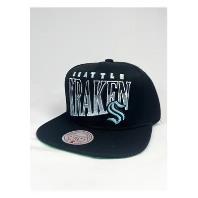 Seattle Kraken čepice flat kšiltovka Line Work Snapback