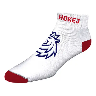 Hokejové reprezentace ponožky Czech Republic logo lion ankle