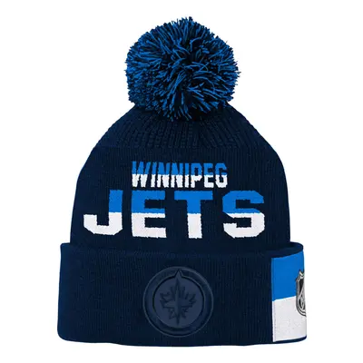 Winnipeg Jets dětská zimní čepice Faceoff Jacquard Knit