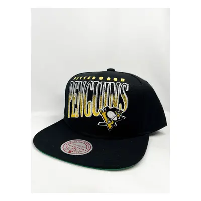 Pittsburgh Penguins čepice flat kšiltovka Line Work Snapback Vntg