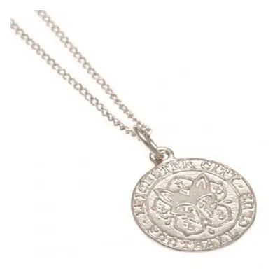 Leicester City řetízek na krk s přívěškem Sterling Silver Pendant & Chain