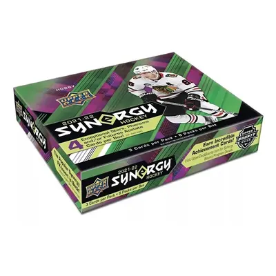 NHL boxy hokejové karty NHL 2021-22 Upper Deck Synergy Hobby Box