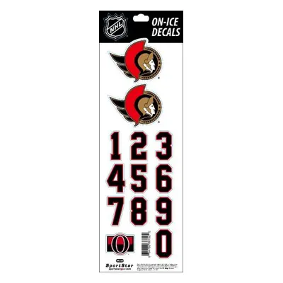 Ottawa Senators samolepky na helmu Decals New Logo