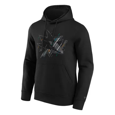 San Jose Sharks pánská mikina s kapucí Etch Hoodie black