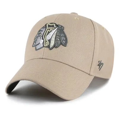 Chicago Blackhawks čepice baseballová kšiltovka Sure Shot Snapback 47 MVP Khaki