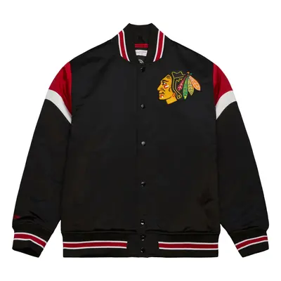 Chicago Blackhawks pánská bunda NHL Heavyweight Satin Jacket