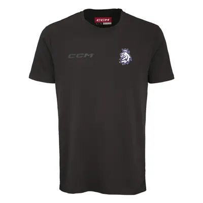 Hokejové reprezentace pánské tričko Czech Republic CCM Core Lev Black