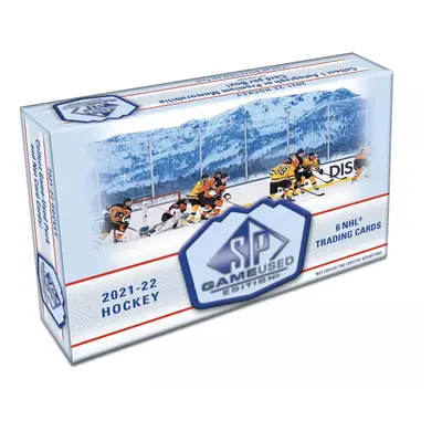 NHL boxy hokejové karty NHL 2021-22 Upper Deck SP Game Used Hobby Box