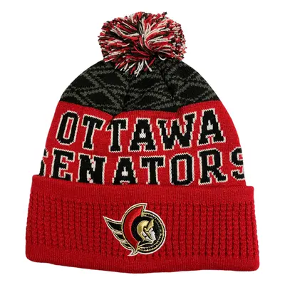 Ottawa Senators dětská zimní čepice Puck Pattern Cuffed