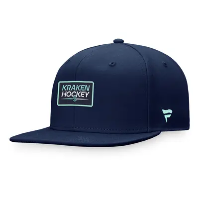 Seattle Kraken čepice flat kšiltovka Authentic Pro Prime Flat Brim Snapback navy