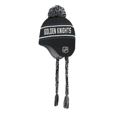 Vegas Golden Knights dětská zimní čepice Jacquard tassel