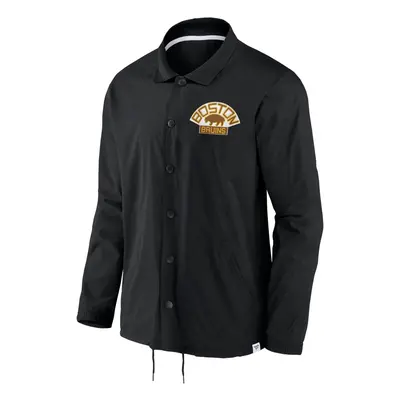 Boston Bruins pánská bunda True Classics Varsity Coach black