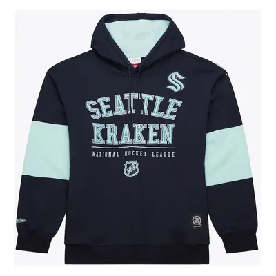 Seattle Kraken pánská mikina s kapucí Retro Fleece Current Logo