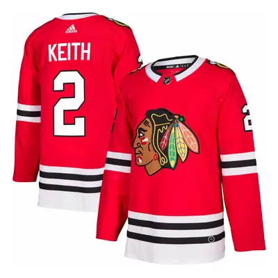 Chicago Blackhawks hokejový dres #2 Duncan Keith adizero Home Authentic Player Pro