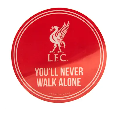 FC Liverpool samolepka Single Car Sticker YNWA