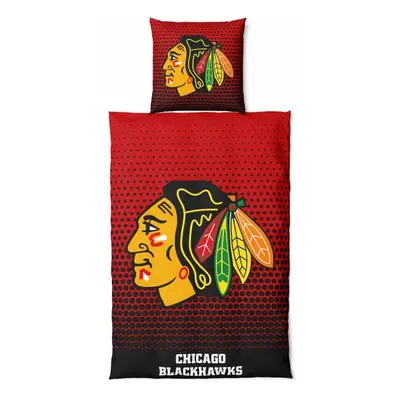 Chicago Blackhawks povlečení na jednu postel Dots