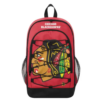 Chicago Blackhawks batoh na záda Foco Big Logo Bungee Backpack