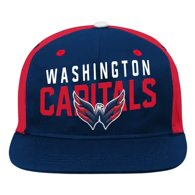 Washington Capitals dětská čepice flat kšiltovka Life Style Old School Flatbrim