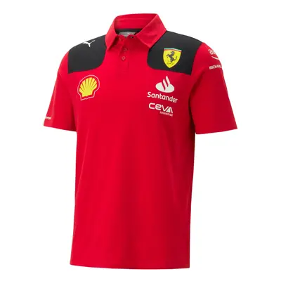 Ferrari pánské polo tričko official red F1 Team 2023