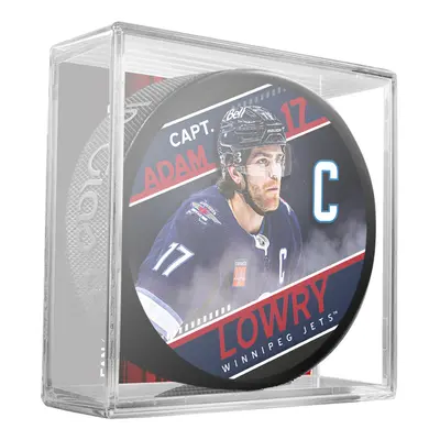 Winnipeg Jets puk Adam Lowry Captain Collection