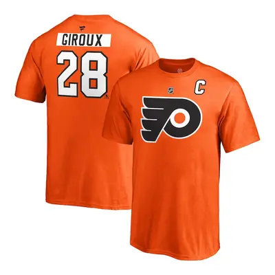 Philadelphia Flyers dětské tričko orange #28 Claude Giroux Stack Logo Name & Number