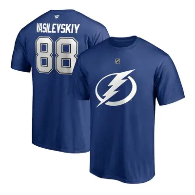 Tampa Bay Lightning pánské tričko Andrei Vasilevskiy #88 Authentic Stack Name & Number