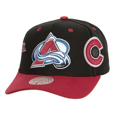 Colorado Avalanche čepice flat kšiltovka Overbite Pro Snapback