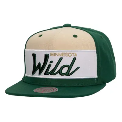 Minnesota Wild čepice flat kšiltovka Retro Sport Snapback Vintage