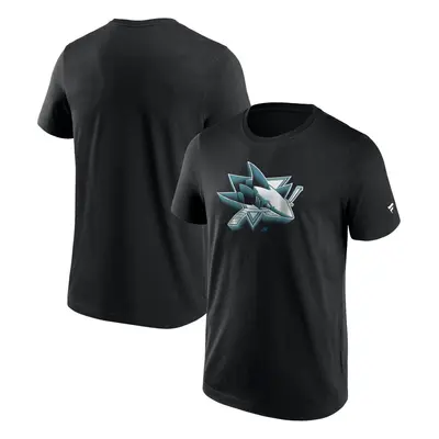 San Jose Sharks pánské tričko Chrome Graphic T-Shirt Black