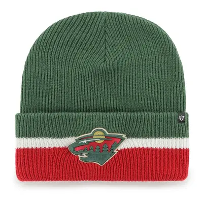 Minnesota Wild zimní čepice Split Cuff 47 CUFF KNIT Dark Green