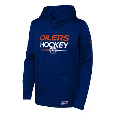 Edmonton Oilers dětská mikina s kapucí Authentic Pro Hoodie Po Hood