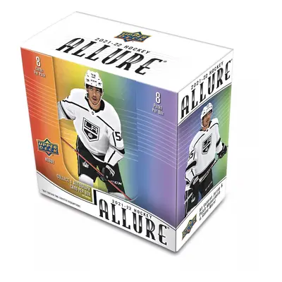 NHL boxy hokejové karty NHL 2021-22 Upper Deck Allure Hobby Box