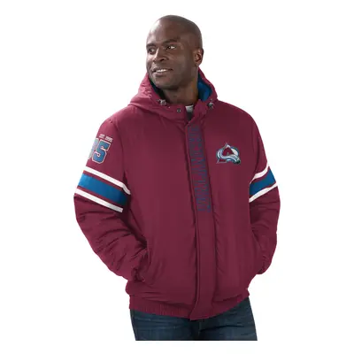 Colorado Avalanche pánská bunda s kapucí Tight End Winter Jacket