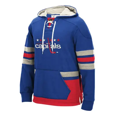 Washington Capitals pánská mikina s kapucí 2017 CCM Jersey Pullover Hoodie blue