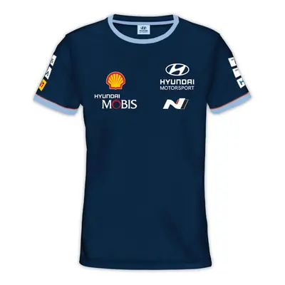 Hyundai Motorsport pánské tričko Driver navy 2024