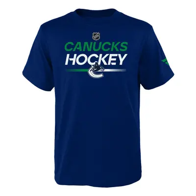 Vancouver Canucks dětské tričko Apro Wordmark Ss Ctn Tee