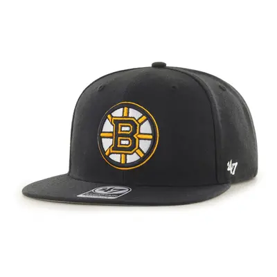 Boston Bruins čepice flat kšiltovka No Shot 47 CAPTAIN NHL black