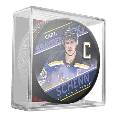 St. Louis Blues puk Bryden Scheen Captain Collection