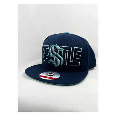 Seattle Kraken dětská čepice flat kšiltovka Life Style Graphic Snapback