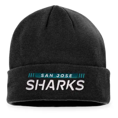 San Jose Sharks zimní čepice Cuffed Knit Black