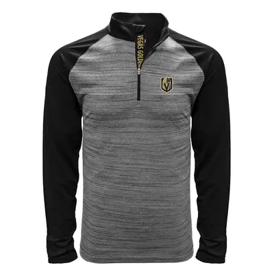 Vegas Golden Knights pánská mikina grey Vandal Quarter Zip Midlayer