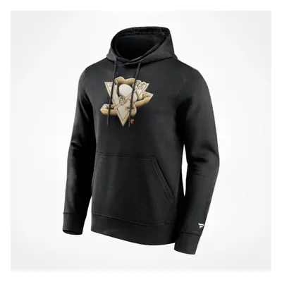 Pittsburgh Penguins pánská mikina s kapucí Chrome Graphic Hoodie Black