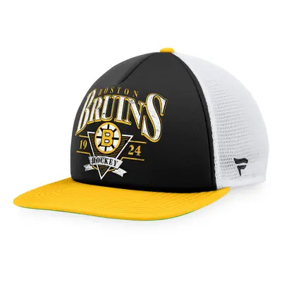 Boston Bruins čepice flat kšiltovka True Classic Foam Front Trucker