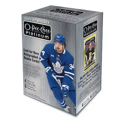 NHL boxy hokejové karty NHL 2021-22 Upper Deck O-Pee-Chee Platinum Blaster Box