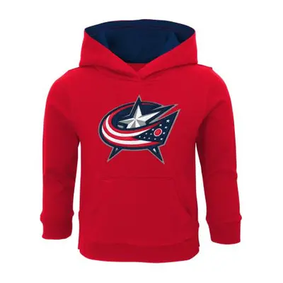 Columbus Blue Jackets dětská mikina s kapucí Prime Logo Pullover Fleece red