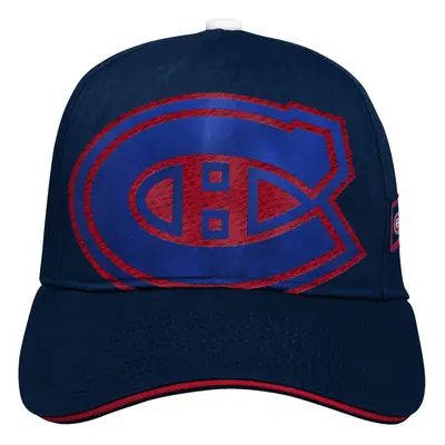 Montreal Canadiens dětská čepice baseballová kšiltovka Big Face blue