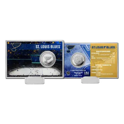 St. Louis Blues sběratelská mince History Silver Coin Card Limited Edition od 5000