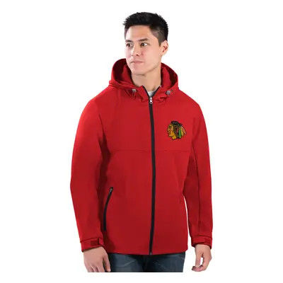 Chicago Blackhawks pánská bunda s kapucí Hot Softshell Jacket