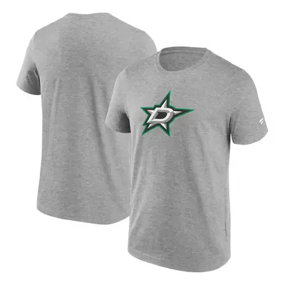 Dallas Stars pánské tričko Primary Logo Graphic T-Shirt Sport Gray Heather