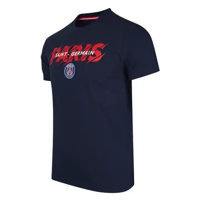 Paris Saint Germain pánské tričko Slogan blue